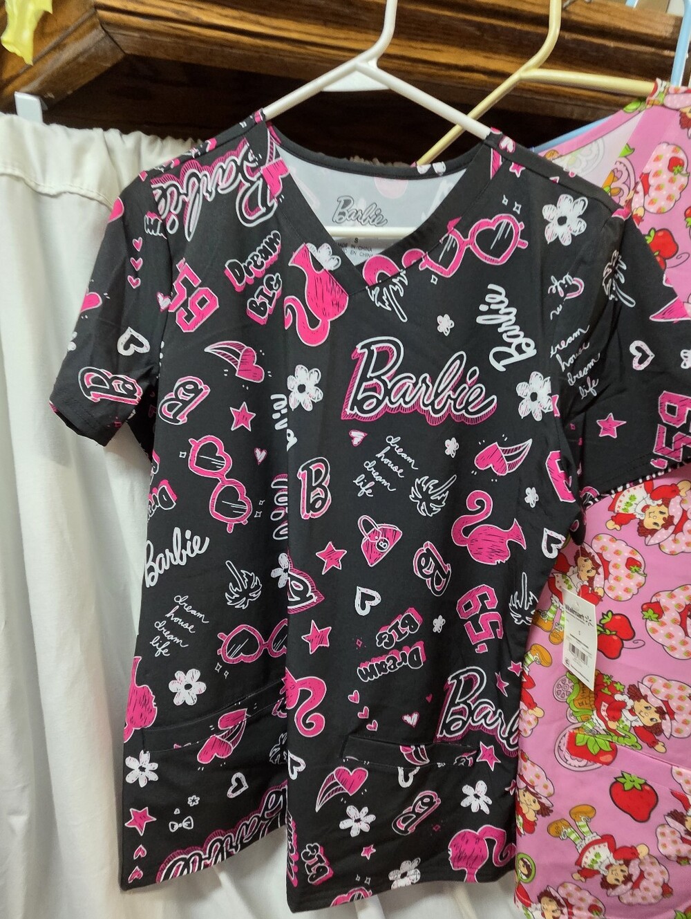 3 Scrub Tops - Picture 6 of 6